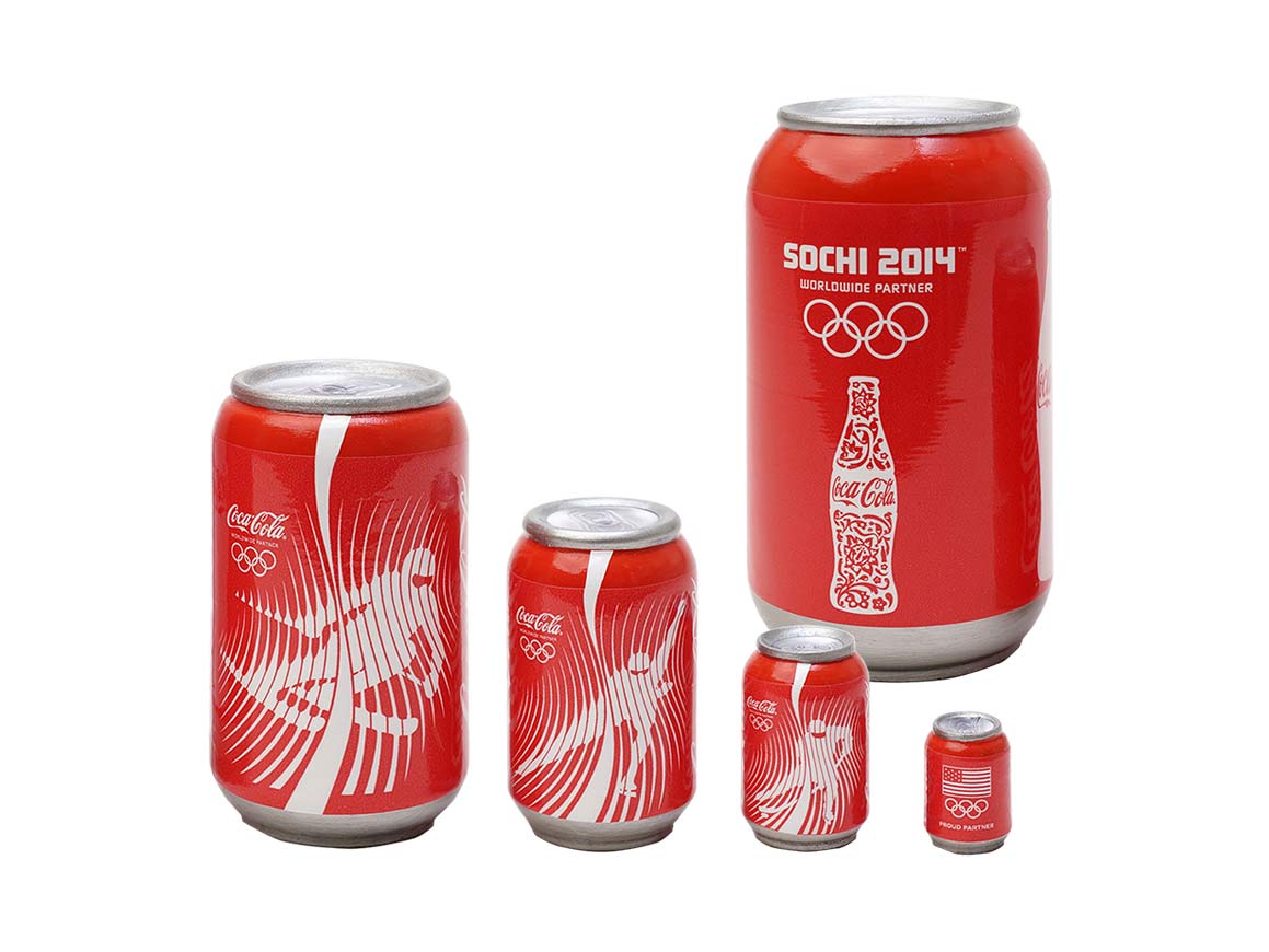 Coca Cola nesting can